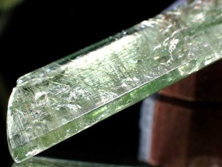 グリーンカイヤナイト 藍晶石 原石 結晶