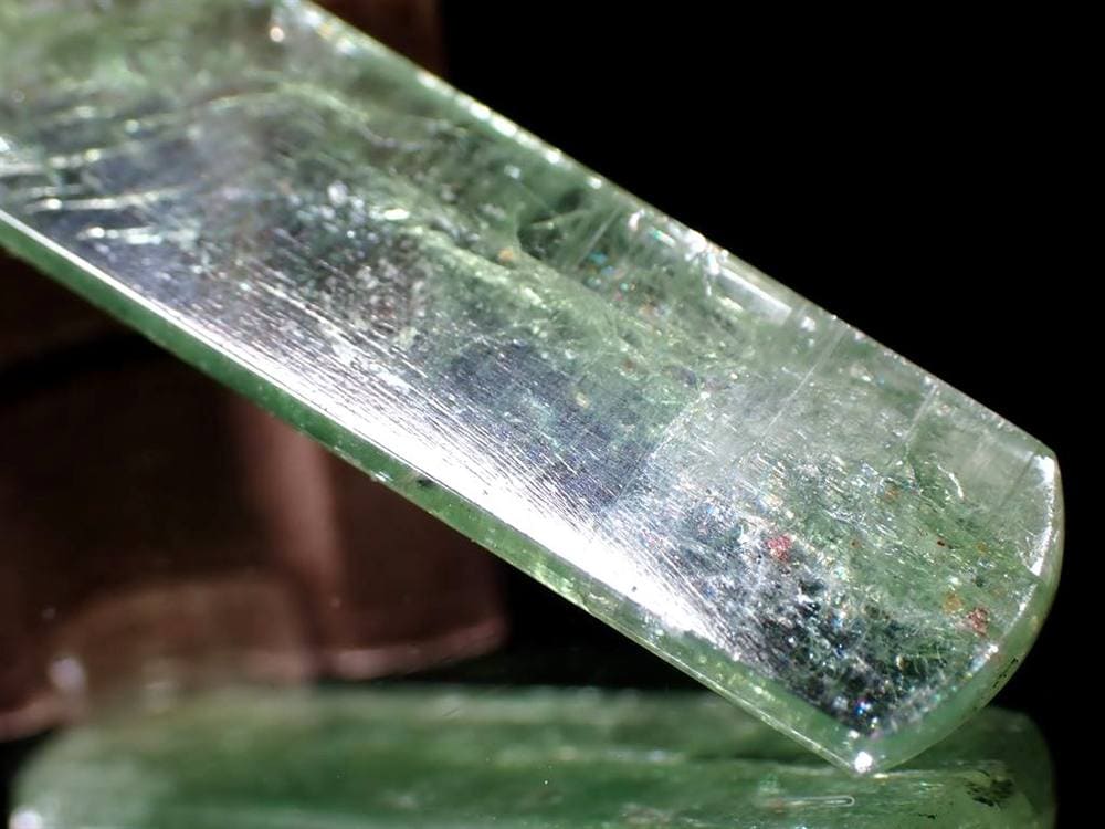グリーンカイヤナイト 藍晶石 原石 結晶