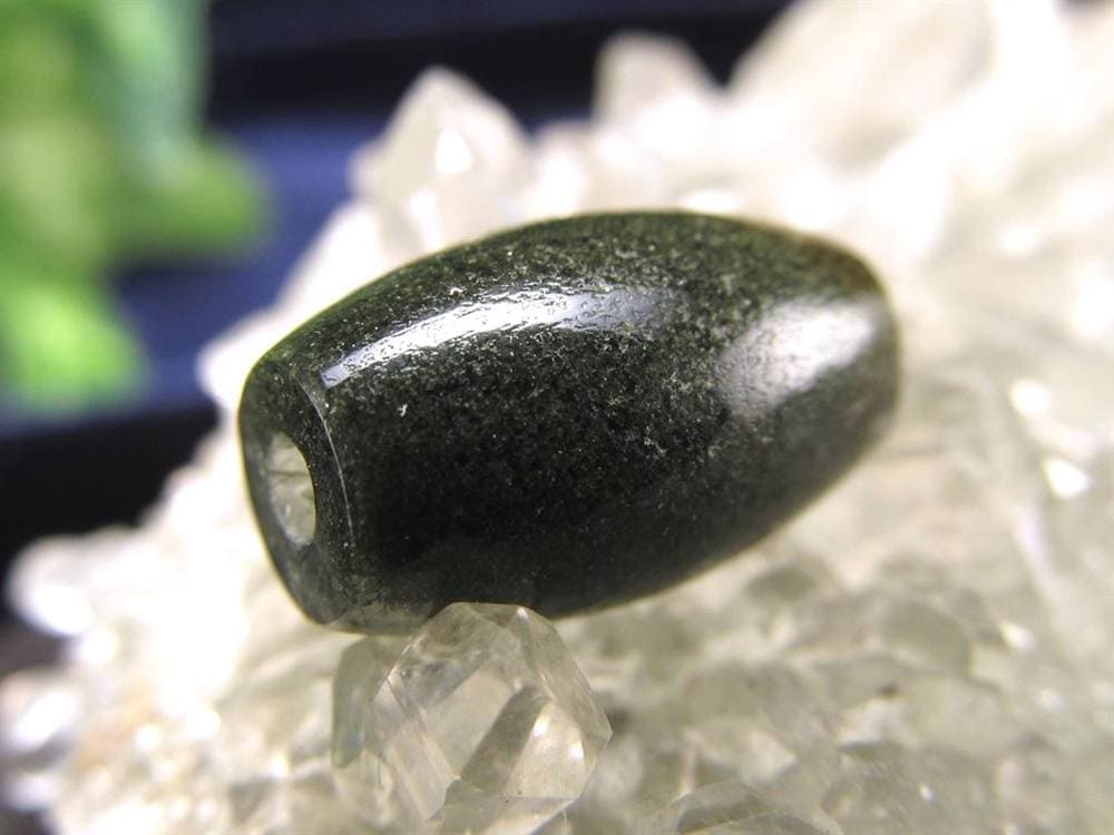ガネーシュヒマール ヒマラヤ 水晶 天珠型 ビーズ