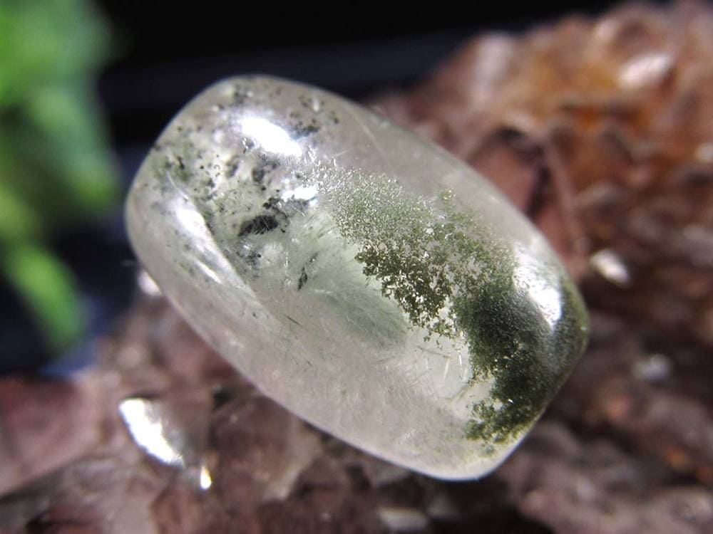 ガネーシュヒマール ヒマラヤ 水晶 天珠型 ビーズ