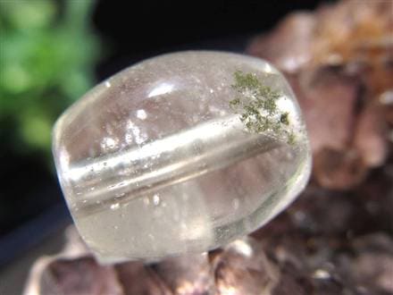 ガネーシュヒマール ヒマラヤ 水晶 天珠型 ビーズ
