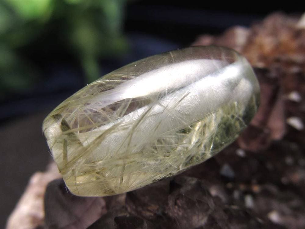 ガネーシュヒマール ヒマラヤ 水晶 天珠型 ビーズ