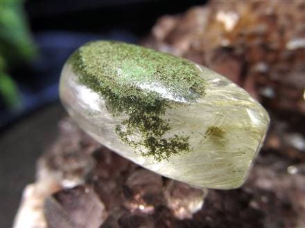 ガネーシュヒマール ヒマラヤ 水晶 天珠型 ビーズ
