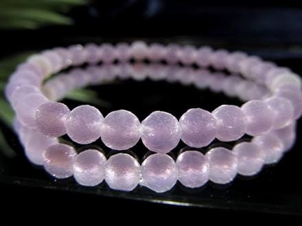 グレープカルセドニー 紫玉髄 ブレスレット グレープアゲート グレープアメジスト