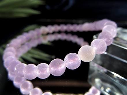 グレープカルセドニー 紫玉髄 ブレスレット グレープアゲート グレープアメジスト