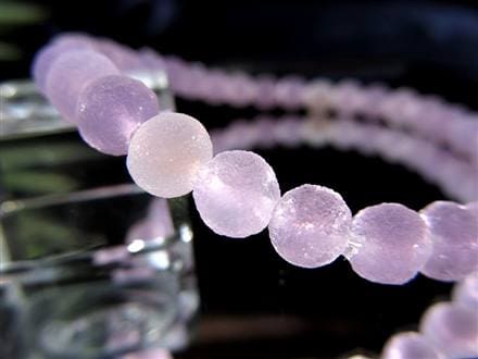 グレープカルセドニー 紫玉髄 ブレスレット グレープアゲート グレープアメジスト