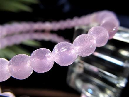 グレープカルセドニー 紫玉髄 ブレスレット グレープアゲート グレープアメジスト