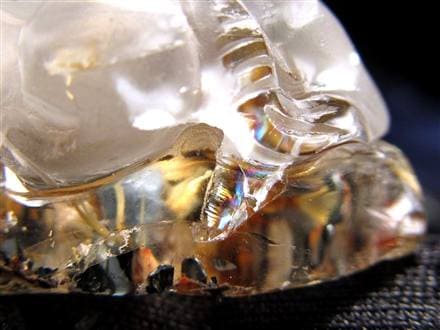 ヒキュウ 貔貅 タンブル ルチルクォーツ 御守り石