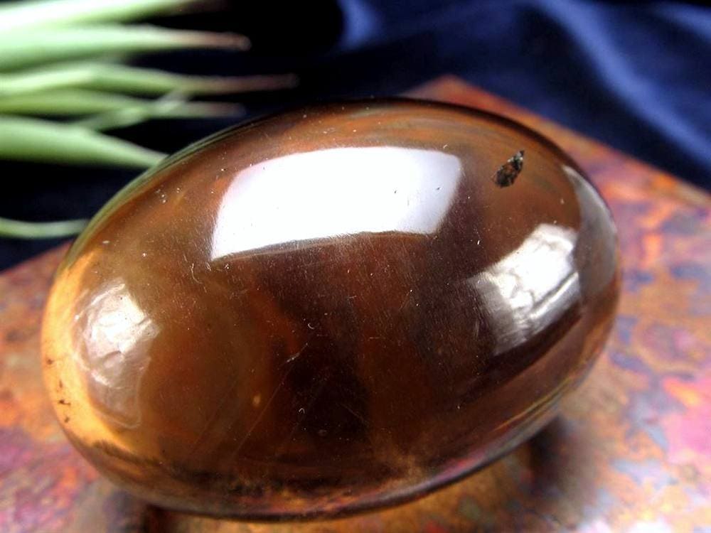 ガウリシャンカール ヒマラヤ スモーキークォーツ シバリンガム お守り