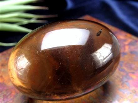 ガウリシャンカール ヒマラヤ スモーキークォーツ シバリンガム お守り