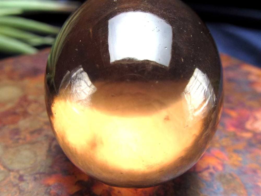 ガウリシャンカール ヒマラヤ スモーキークォーツ シバリンガム お守り