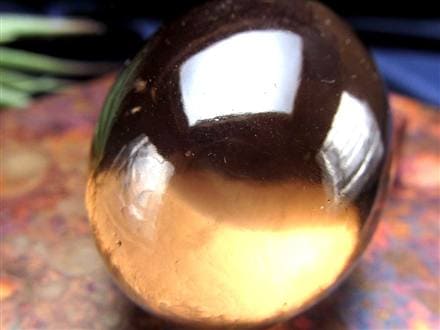 ガウリシャンカール ヒマラヤ スモーキークォーツ シバリンガム お守り