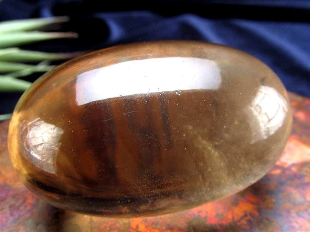 ガウリシャンカール ヒマラヤ スモーキークォーツ シバリンガム お守り