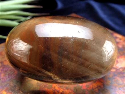 ガウリシャンカール ヒマラヤ スモーキークォーツ シバリンガム お守り