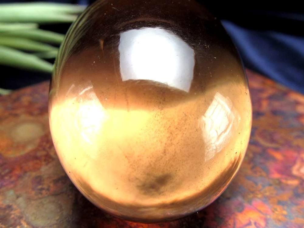 ガウリシャンカール ヒマラヤ スモーキークォーツ シバリンガム お守り