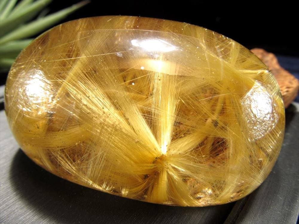ゴールドルチル ルチルクォーツ 結晶 原石 タイチンルチル