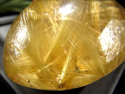 ゴールドルチル ルチルクォーツ 結晶 原石 タイチンルチル