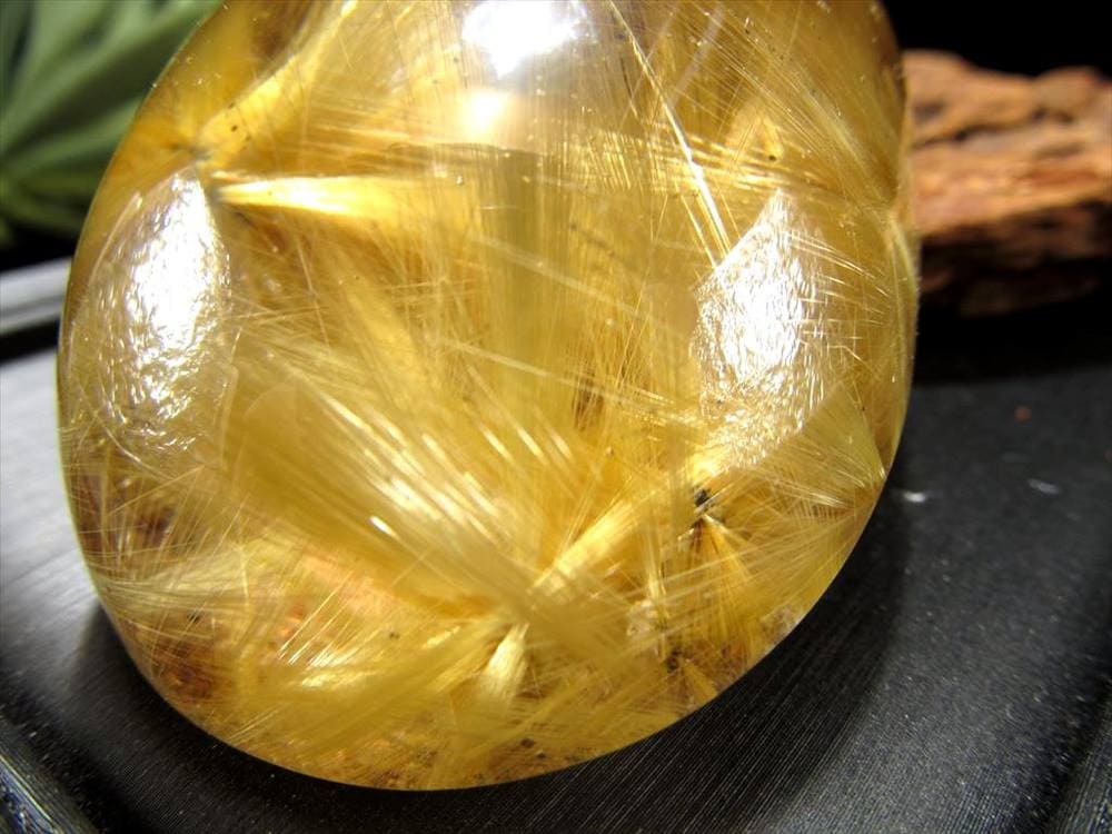 ゴールドルチル ルチルクォーツ 結晶 原石 タイチンルチル