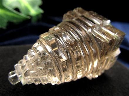 ガウリシャンカールクォーツ シュリヤントラ スモーキークォーツ ガウリシャンカール産 ヒマラヤ ヤントラ