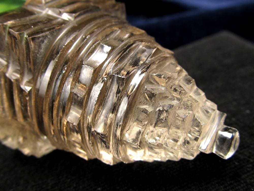 ガウリシャンカールクォーツ シュリヤントラ スモーキークォーツ ガウリシャンカール産 ヒマラヤ ヤントラ