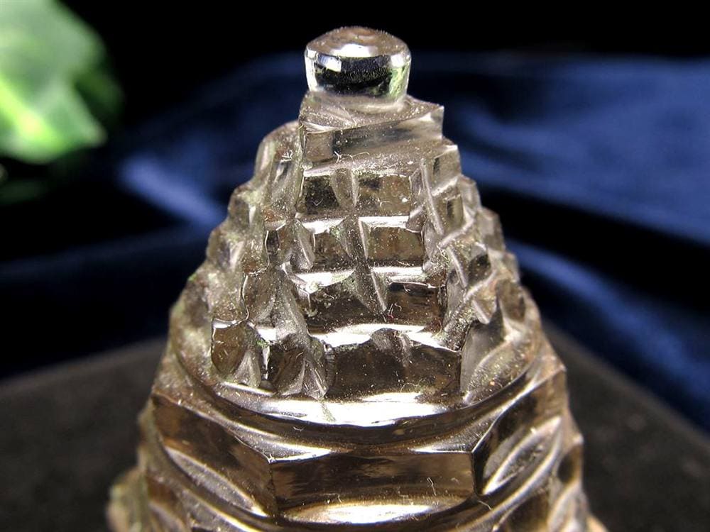 ガウリシャンカールクォーツ シュリヤントラ スモーキークォーツ ガウリシャンカール産 ヒマラヤ ヤントラ