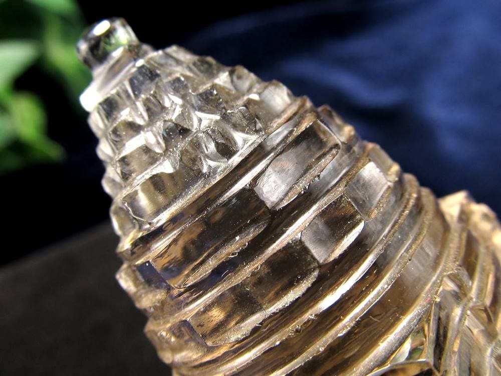 ガウリシャンカールクォーツ シュリヤントラ スモーキークォーツ ガウリシャンカール産 ヒマラヤ ヤントラ