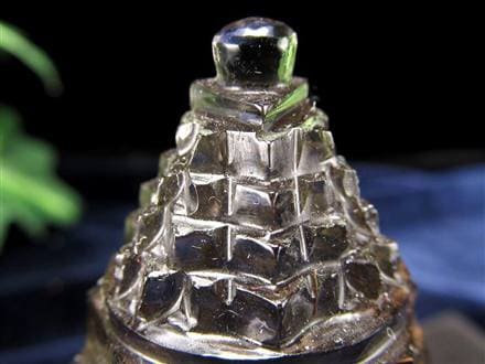 ガウリシャンカールクォーツ シュリヤントラ スモーキークォーツ ガウリシャンカール産 ヒマラヤ ヤントラ