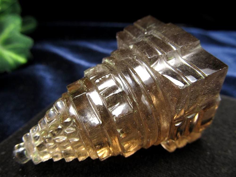 ガウリシャンカールクォーツ シュリヤントラ スモーキークォーツ ガウリシャンカール産 ヒマラヤ ヤントラ