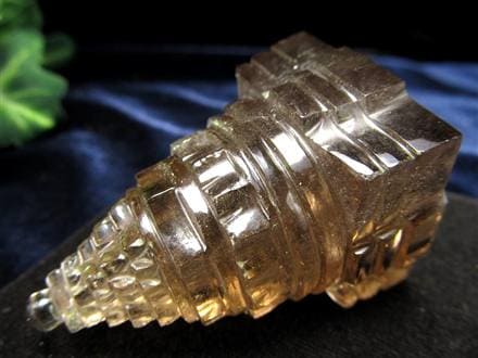 ガウリシャンカールクォーツ シュリヤントラ スモーキークォーツ ガウリシャンカール産 ヒマラヤ ヤントラ