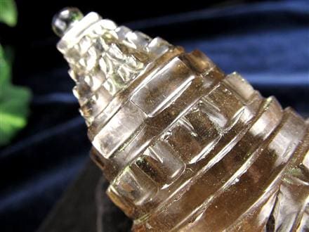 ガウリシャンカールクォーツ シュリヤントラ スモーキークォーツ ガウリシャンカール産 ヒマラヤ ヤントラ