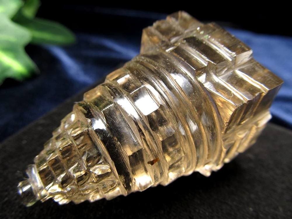 ガウリシャンカールクォーツ シュリヤントラ スモーキークォーツ ガウリシャンカール産 ヒマラヤ ヤントラ