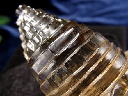 ガウリシャンカールクォーツ シュリヤントラ スモーキークォーツ ガウリシャンカール産 ヒマラヤ ヤントラ