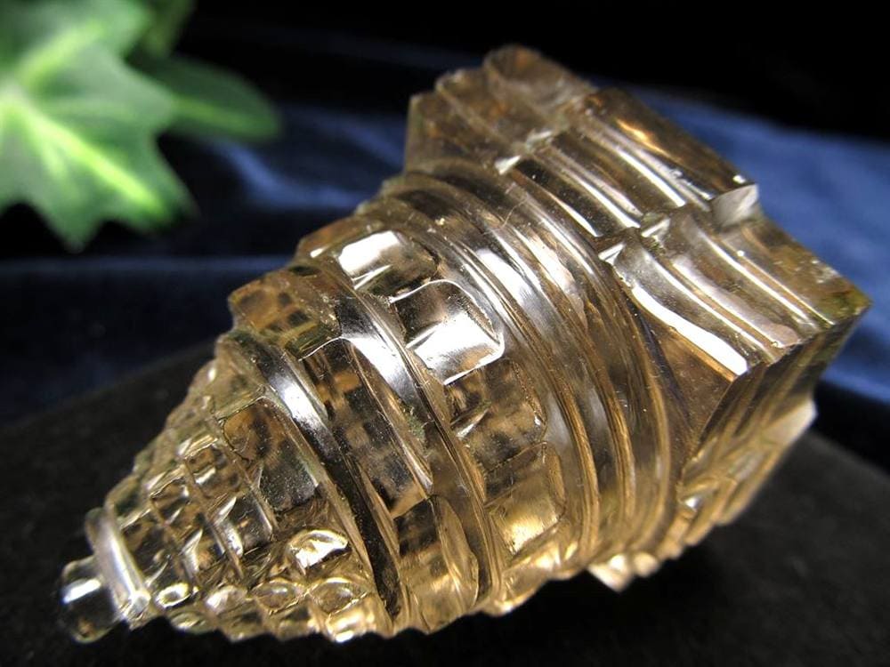 ガウリシャンカールクォーツ シュリヤントラ スモーキークォーツ ガウリシャンカール産 ヒマラヤ ヤントラ