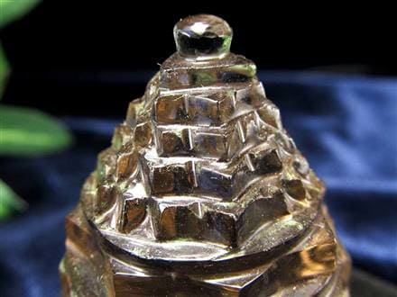 ガウリシャンカールクォーツ シュリヤントラ スモーキークォーツ ガウリシャンカール産 ヒマラヤ ヤントラ