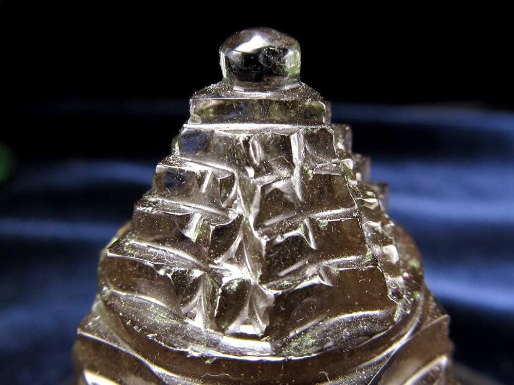 ガウリシャンカールクォーツ シュリヤントラ スモーキークォーツ ガウリシャンカール産 ヒマラヤ ヤントラ