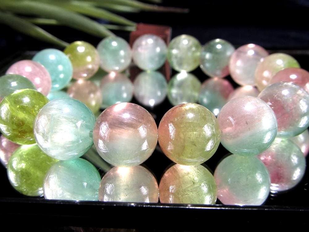 ウォーターメロントルマリン トルマリン バイカラートルマリン 電気石