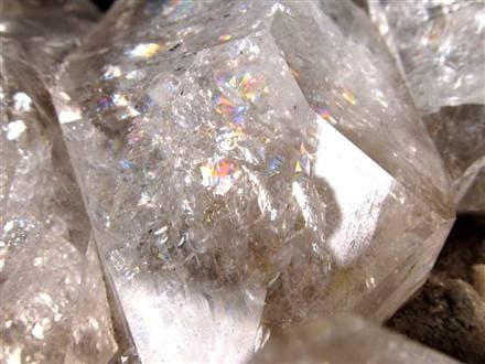 ハーキマーダイヤモンド ハーキマー水晶 母岩付き 原石 ハーキマー地区