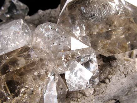 ハーキマーダイヤモンド ハーキマー水晶 母岩付き 原石 ハーキマー地区