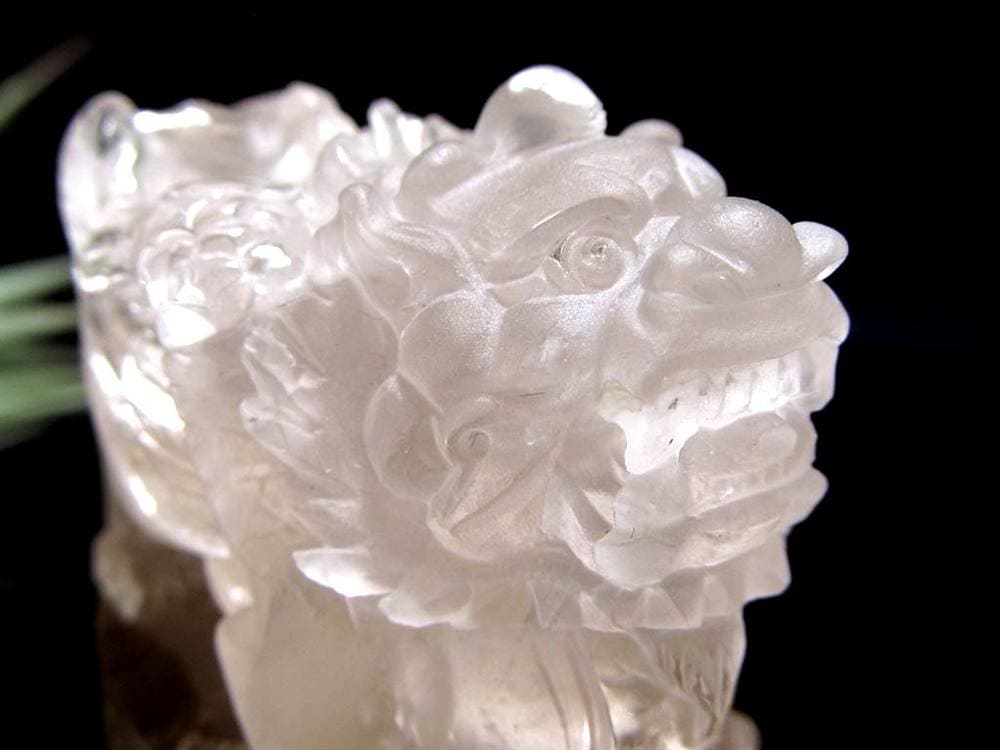 ルチル ヒキュウ 貔貅 置物 彫刻