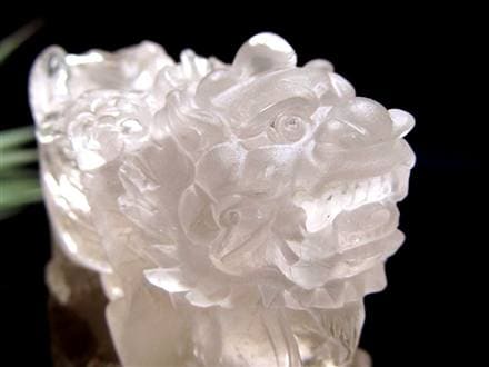 ルチル ヒキュウ 貔貅 置物 彫刻