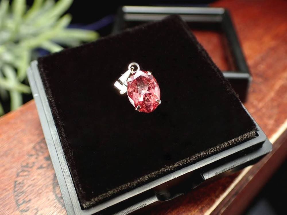 トルマリン ルベライト ピンクトルマリン 誕生石 ペンダント ジュエリー 日本製 K18