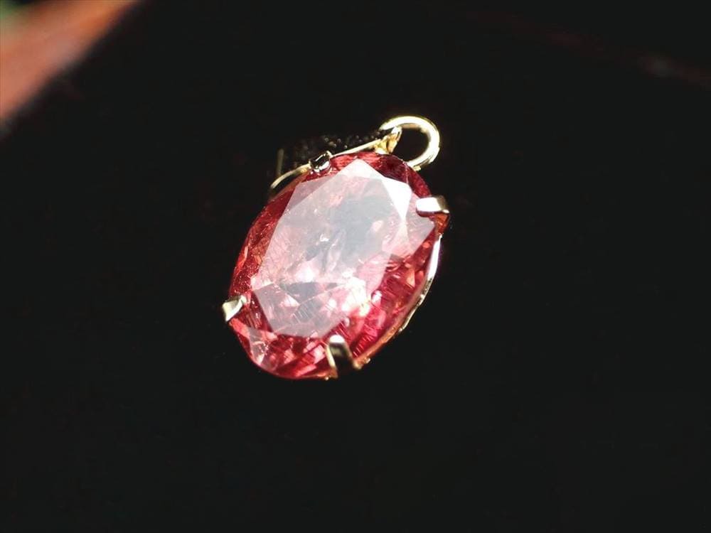 トルマリン ルベライト ピンクトルマリン 誕生石 ペンダント ジュエリー 日本製 K18