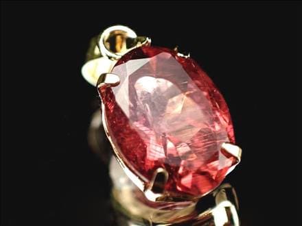 トルマリン ルベライト ピンクトルマリン 誕生石 ペンダント ジュエリー 日本製 K18