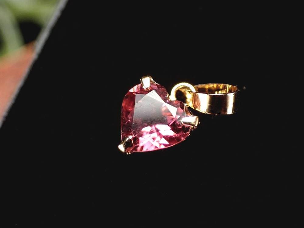 トルマリン ルベライト ピンクトルマリン 誕生石 ペンダント ジュエリー 日本製 K18