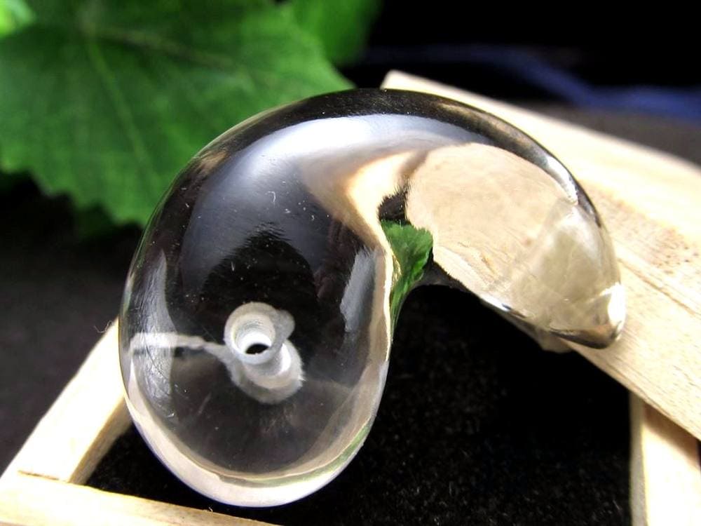 ガネーシュヒマール ヒマラヤ 水晶 勾玉 ビーズ