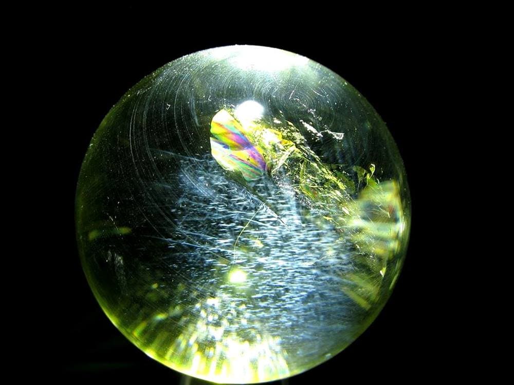 シトリン 黄水晶 丸玉 誕生石 天然石