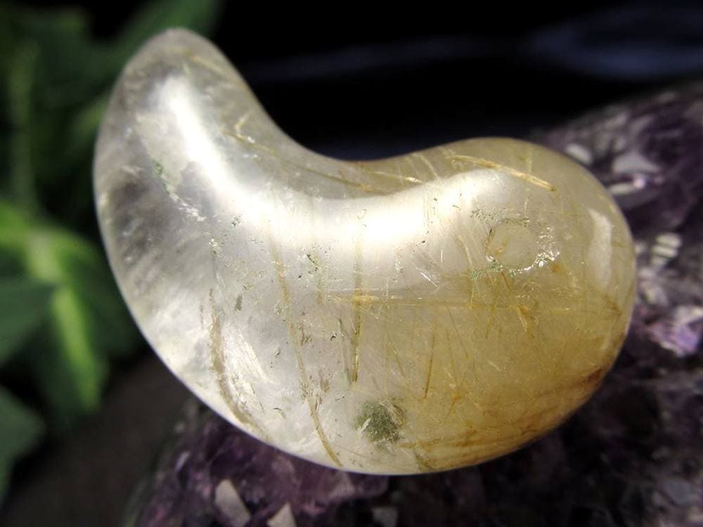 ガネーシュヒマール ヒマラヤ 水晶 勾玉 ビーズ