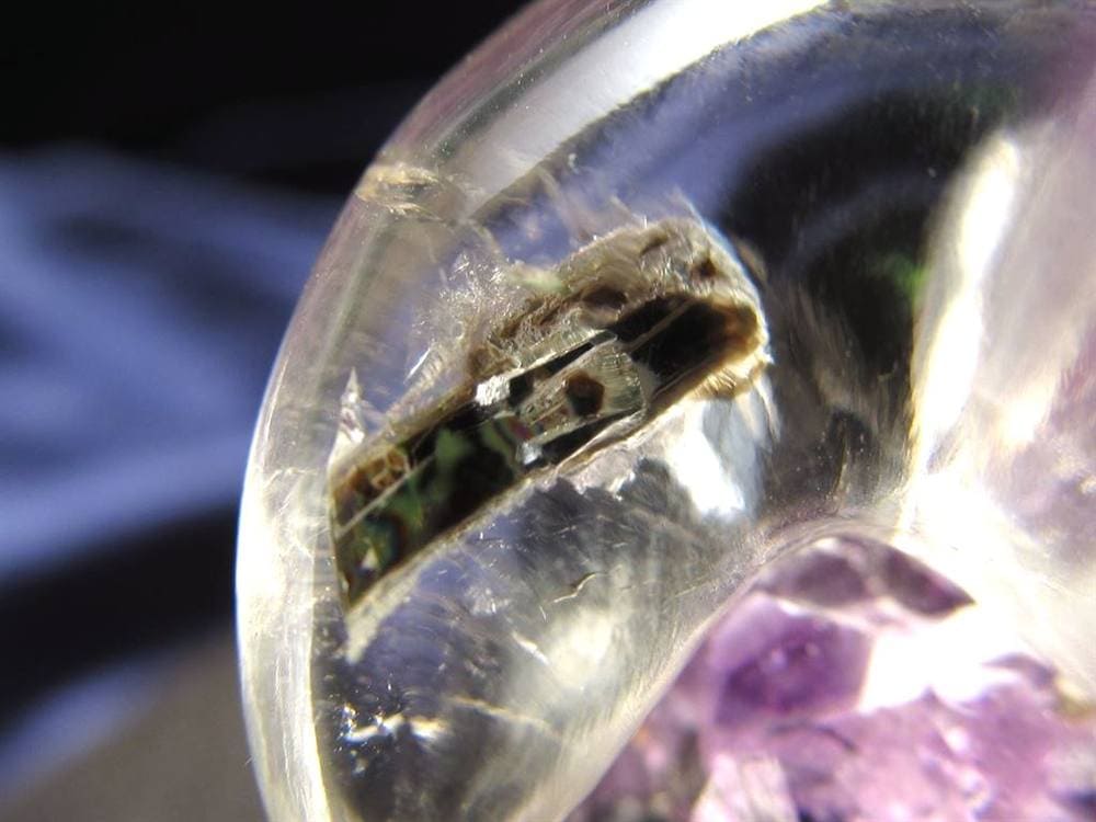 ガネーシュヒマール ヒマラヤ 水晶 勾玉 ビーズ