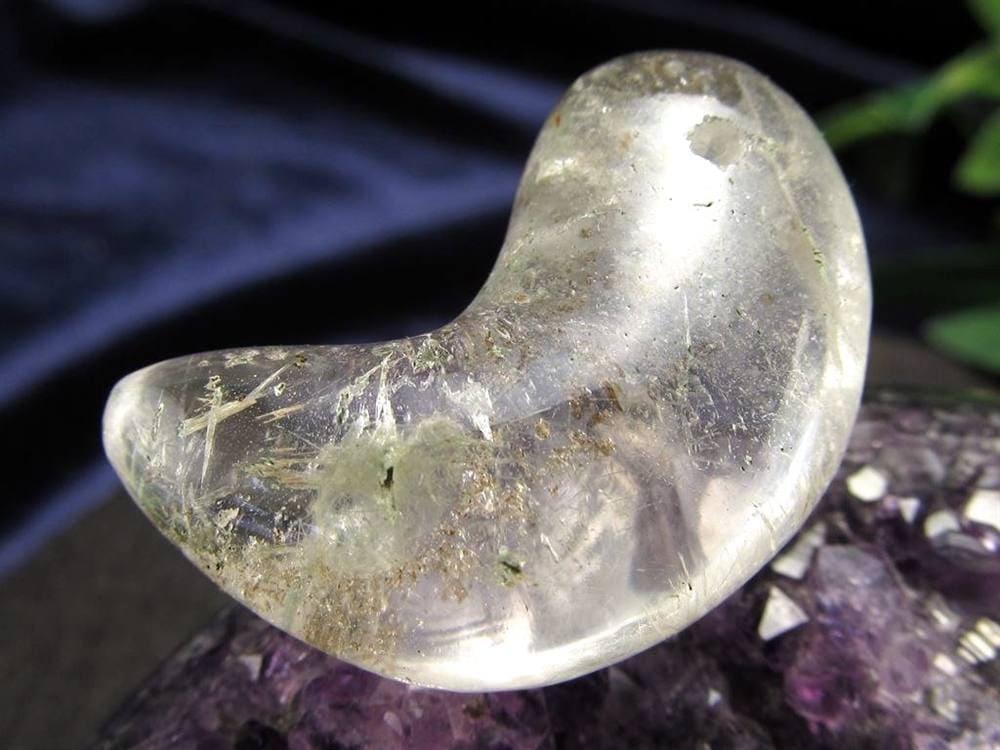 ガネーシュヒマール ヒマラヤ 水晶 勾玉 ビーズ