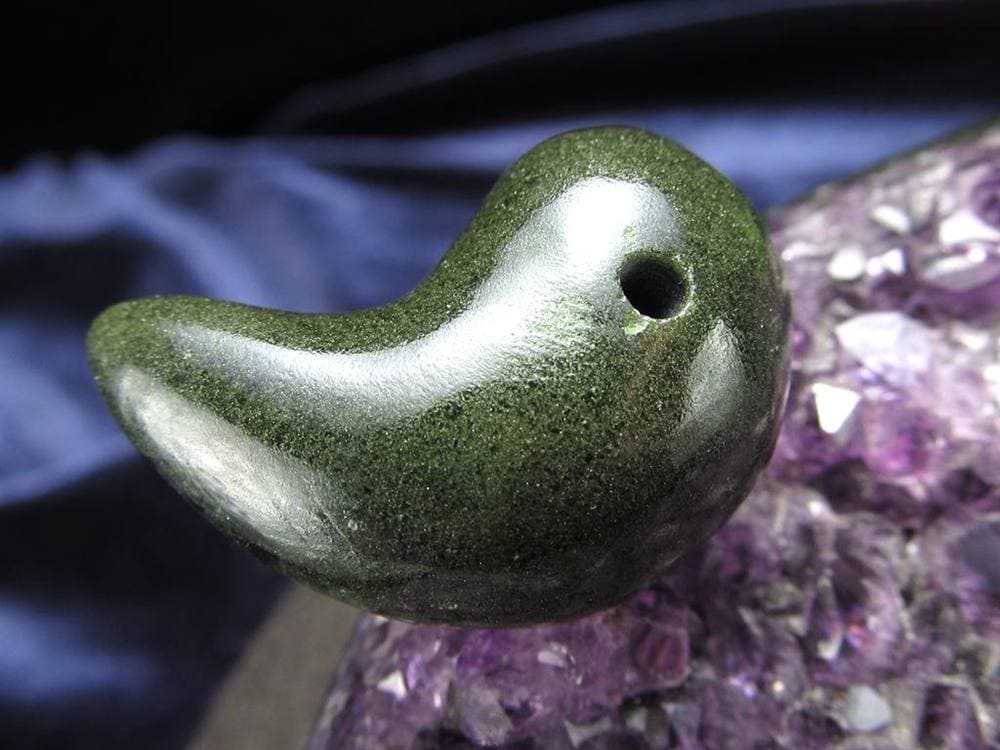 ガネーシュヒマール ヒマラヤ 水晶 勾玉 ビーズ